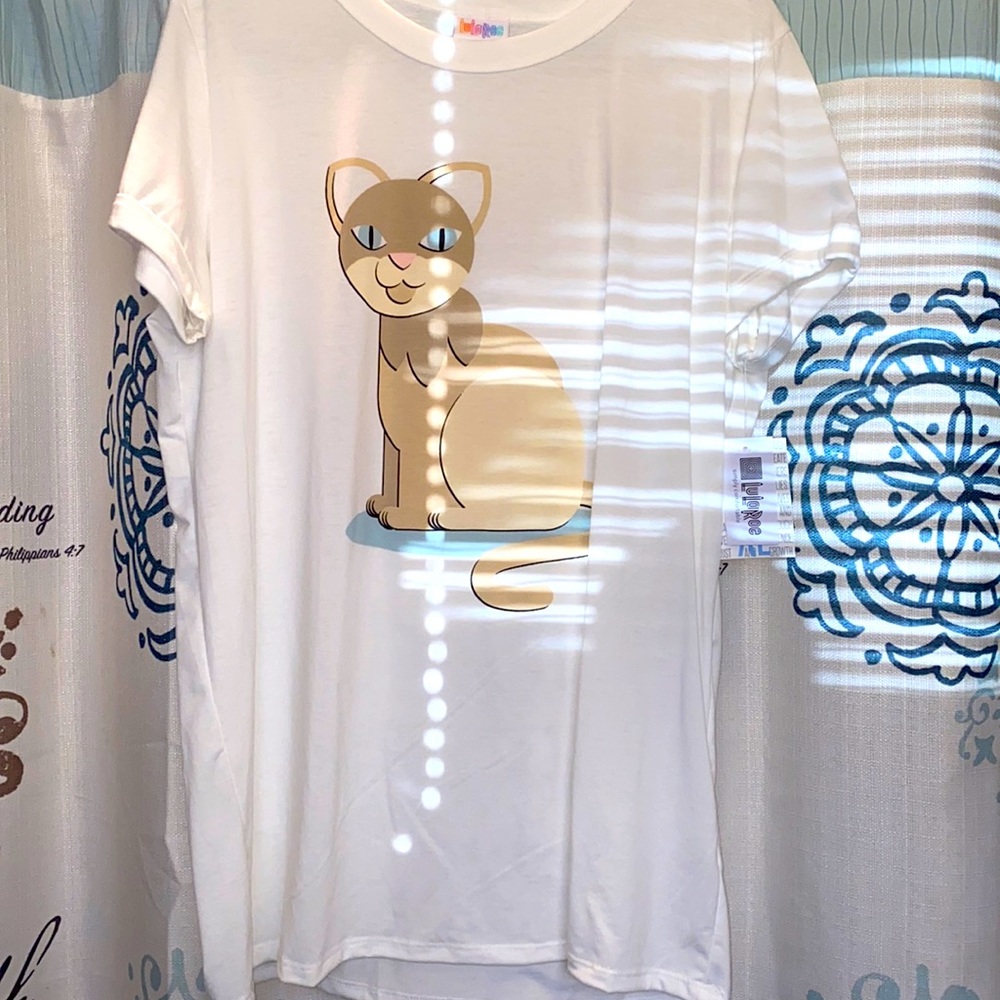 NWT Liv tee from LuLaRoe. Size XL.